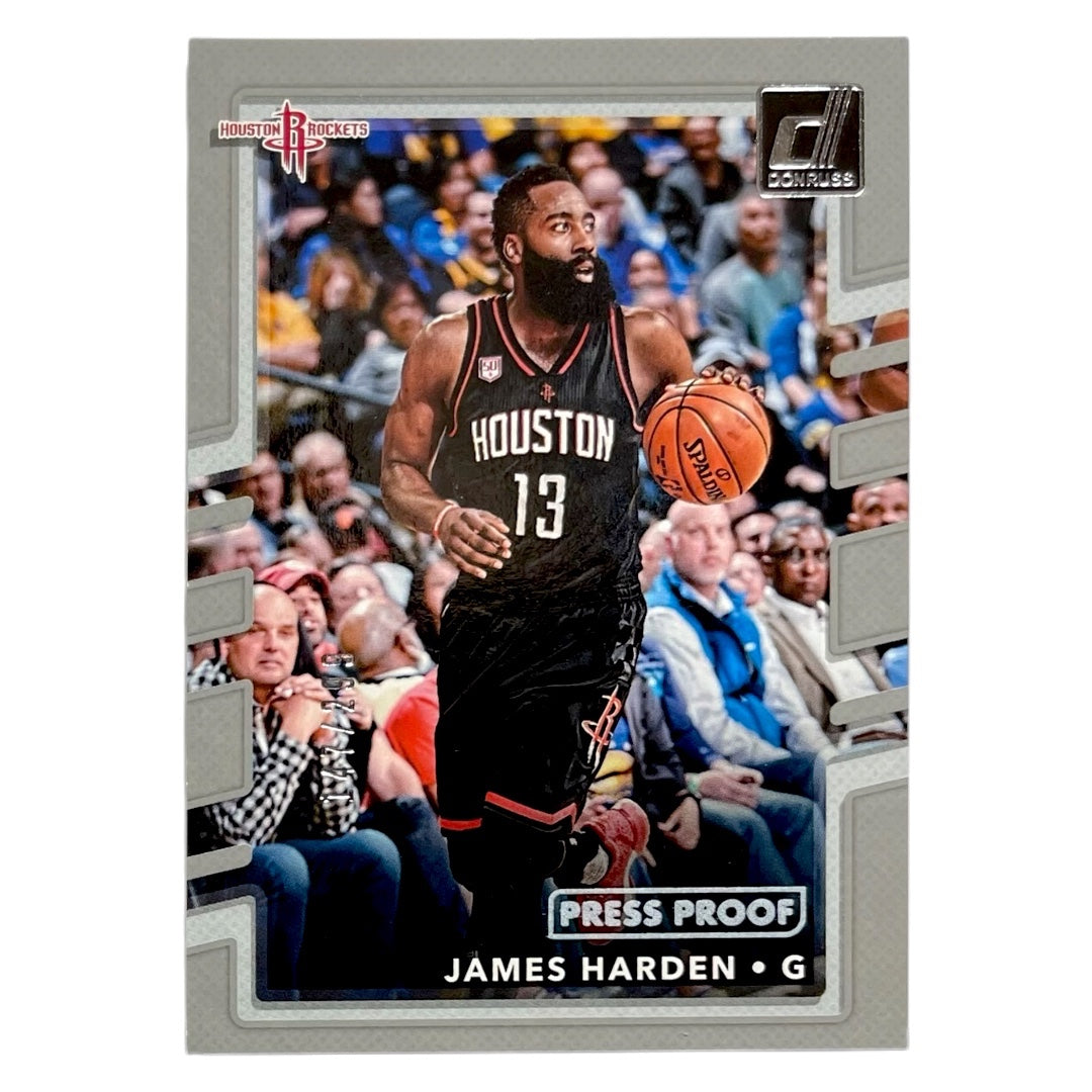 PANINI NBAカード DONRUSS PRESS PROOF JAMES HARDEN HOUSTON ROCKETS /299 #51 中古 IT2