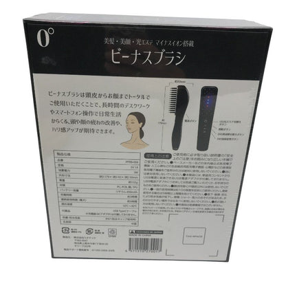 ビーナスブラシ 美髪・美顔・光エステ マイナスイオン搭載EMSブラシ 電気バリブラシ PPBB-006 ブラック 中古 Y1