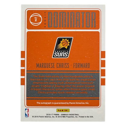 PANINI NBAカード DONRUSS MARQUESE CHRISS SUNS /65 #2 中古 IT2