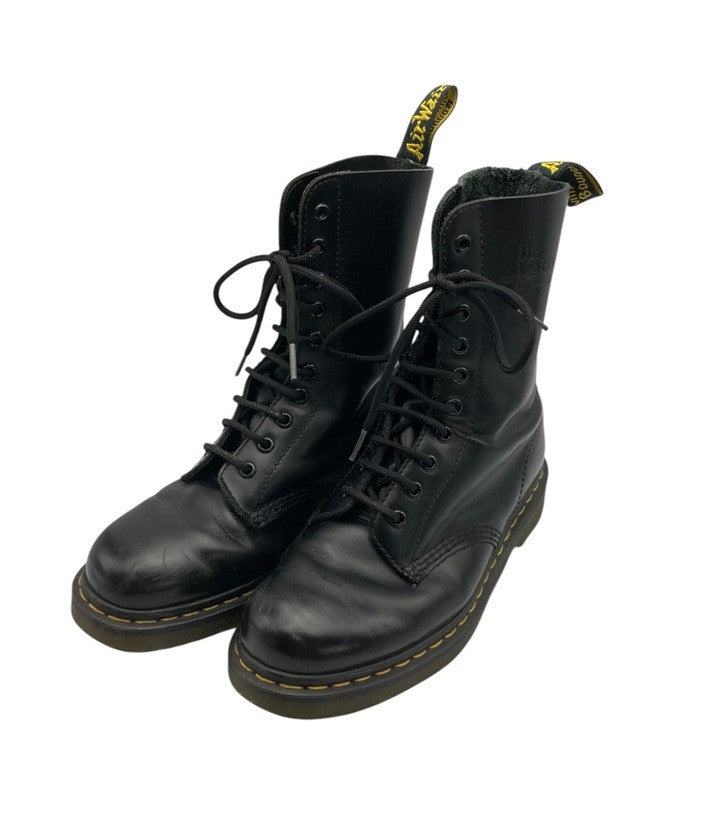 Dr.Martens ドクターマーチン 10ホール ブーツ 1490 サイズUK6 メンズ レディース 中古 D4