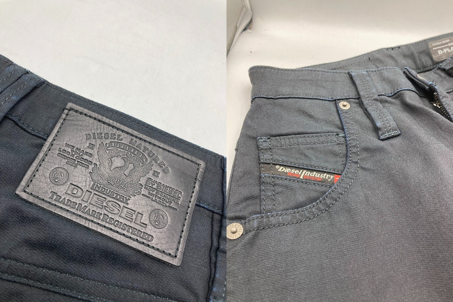 DIESEL D-PLATA JOGG ディーゼル ボーイフレンド ストレッチ ジョグジーンズ D-PLATA-SP1-NE 23インチ レディース 中古 D4
