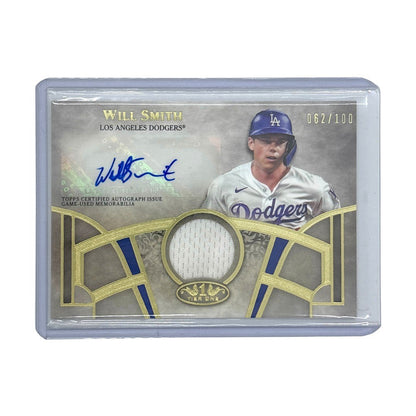 TOPPS MLBカード TIER ONE WILL SMITH LOS ANGELES DODGERS 062/100 #T1AR-WSM 中古 IT1