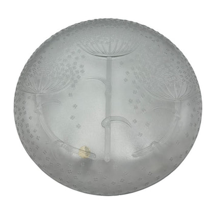 ローゼンタール スタジオライン レースフラワー ガラスプレート Rosenthal 皿 洋食器 おしゃれ 中皿 中古 W４