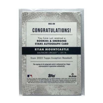 TOPPS MLBカード INCEPTION RYAN MOUNTCASTLE ORIOLES 040/249 #BRES-RM 中古 IT2
