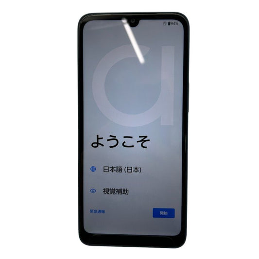 arrows アローズ We2 FCG02 ネイビーグリーン スマートフォン 64GB スマホ デュアルSIM android アンドロイド 2024年モデル 中古 W４