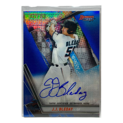 TOPPS MLBカード BONMAN'S BEST J.J.BLEDAY MARLINS 027/150 #B19-JJB 中古 IT2