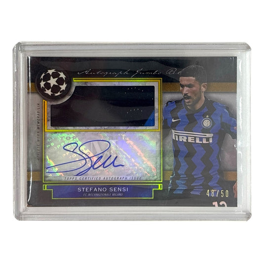 TOPPS サッカーカード MUSEUM COLLECTION STEFANO SENSI INTERNAZIONALE MILANO 48/50 #AJR-SS 中古 IT1