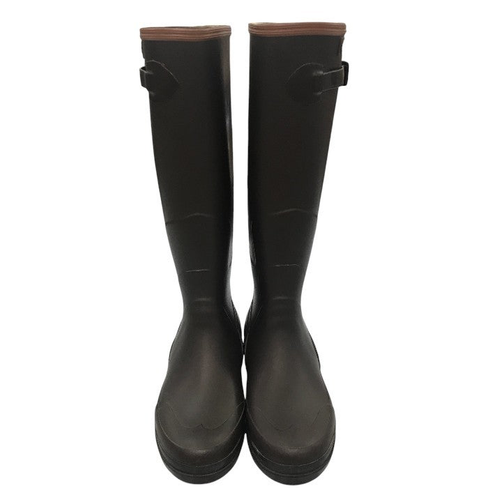 AIGLE エーグル レインブーツ 23.5cm ブラウン 37サイズ 中古 Y1