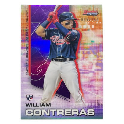 TOPPS MLBカード BOWMAN'S BEST WILLIAM CONTRERAS ATLANTA BRAVES /250 #61 中古 IT2