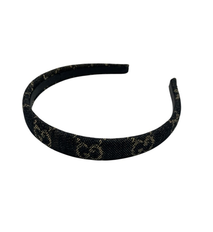 GUCCI グッチ GGキャンバス デニム カチューシャ 652835 レディース 中古 D4