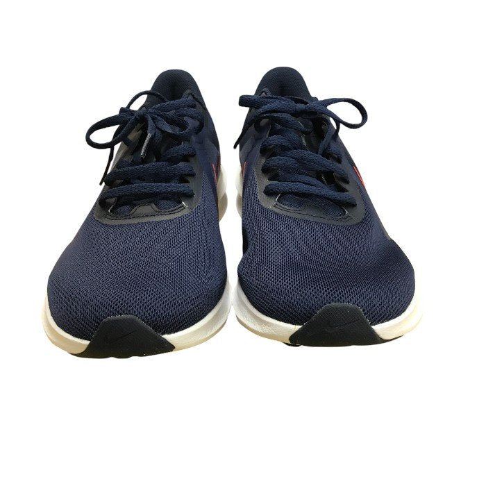 NIKE ナイキ ダウンシフター10 メンズ オールシーズン ランニングシューズ ネイビー 28cm CI9981-400 中古 N1