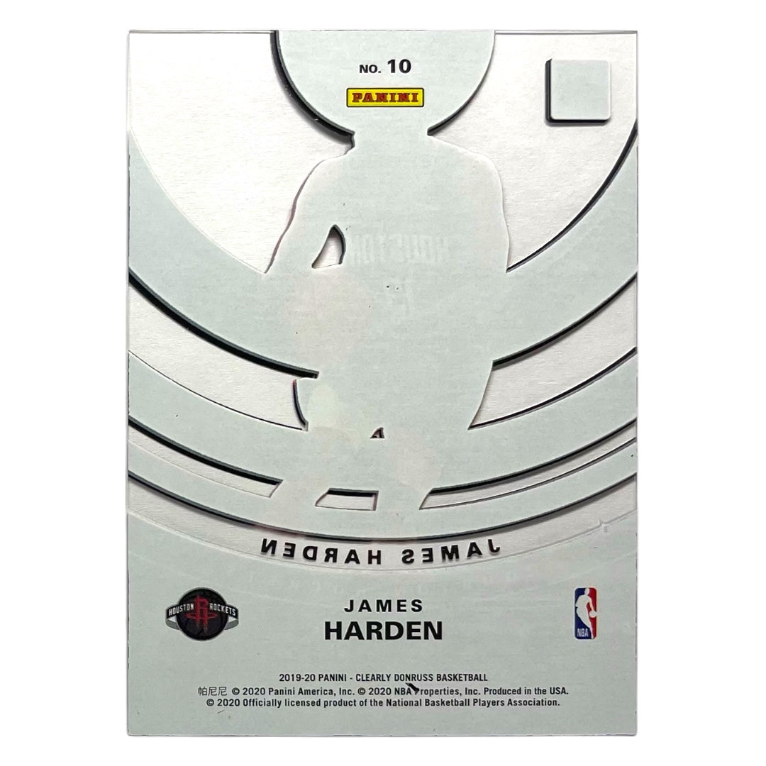 PANINI NBAカード CLEARLY DONRUSS JAMES HARDEN HOUSTON ROCKETS #10 中古 IT2