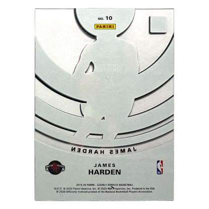 PANINI NBAカード CLEARLY DONRUSS JAMES HARDEN HOUSTON ROCKETS #10 中古 IT2