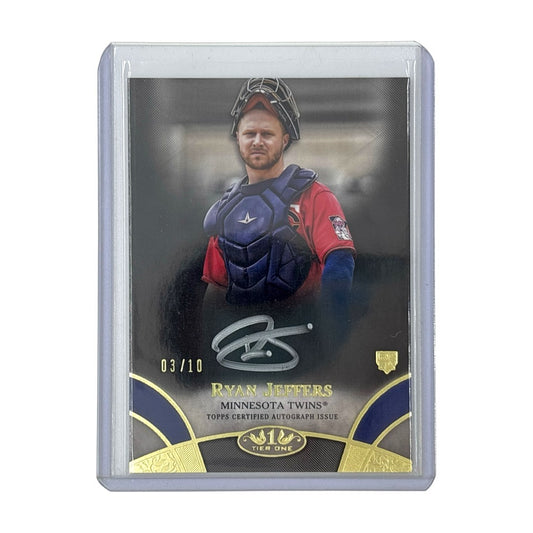 TOPPS MLBカード TIER ONE RYAN JEFFERS MINNESOTA TWINS 03/10 #BOA-RJE 中古 IT1