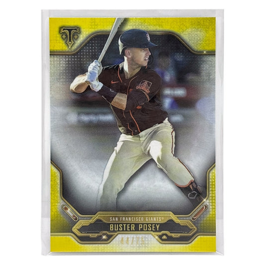 TOPPS MLBカード TRIPLE THREADS BUSTER POSEY SAN FRANCISCO GIANTS /75 #78 中古 IT1