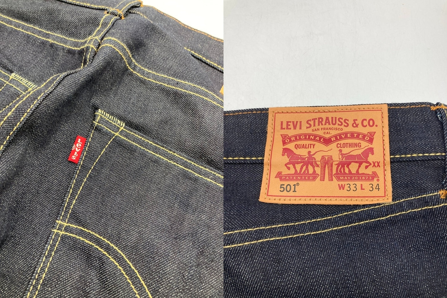 Levi's 501 リーバイス501 ロングデイ 00501-1931 デニムパンツ W34 中古 D4