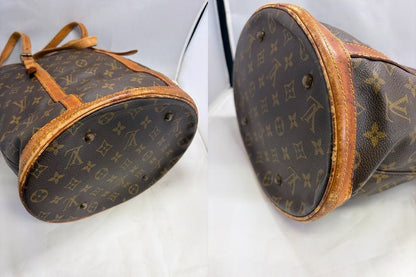 LOUIS VUITTON ルイヴィトン モノグラム バケットGM M42236 ブランド 鞄 おしゃれ トートバッグ バッグ 中古 W1