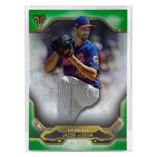 TOPPS MLBカード TRIPLE THREADS JACOB DEGROM NEW YORK METS /275 #51 中古 IT1