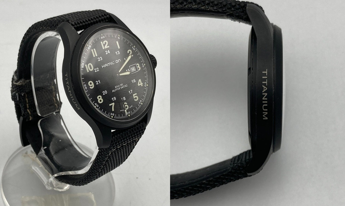 HAMILTON ハミルトン カーキ フィールド チタニウム オート H70575733 中古 D4