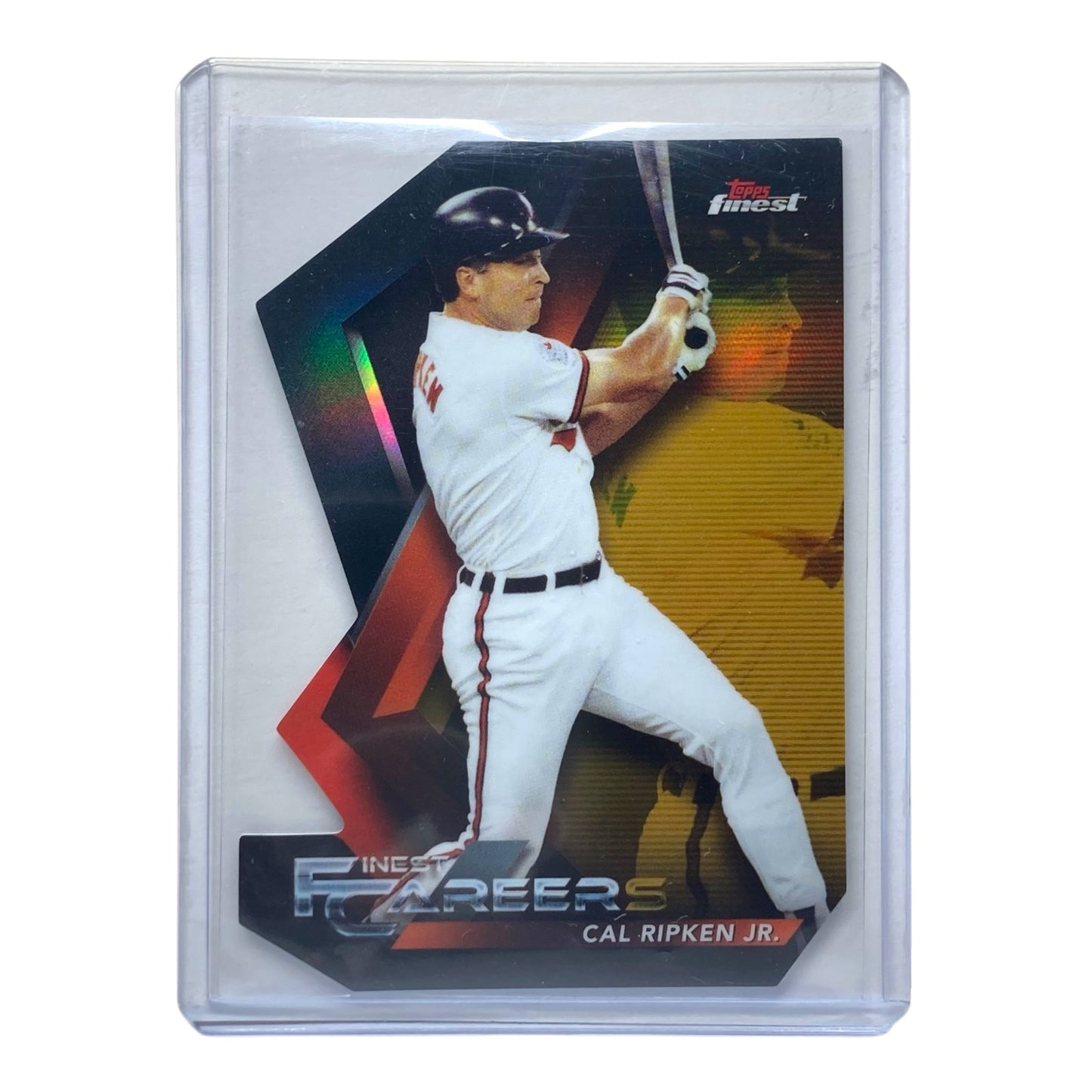 TOPPS MLBカード FINEST DIE CUT CAL RIPKEN JR. ORIOLES 24/50 #FC-CR7 中古 IT2