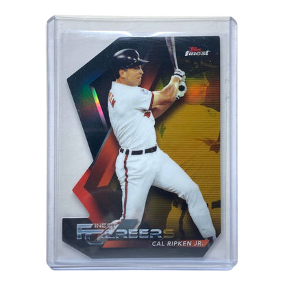 TOPPS MLBカード FINEST DIE CUT CAL RIPKEN JR. ORIOLES 24/50 #FC-CR7 中古 IT2