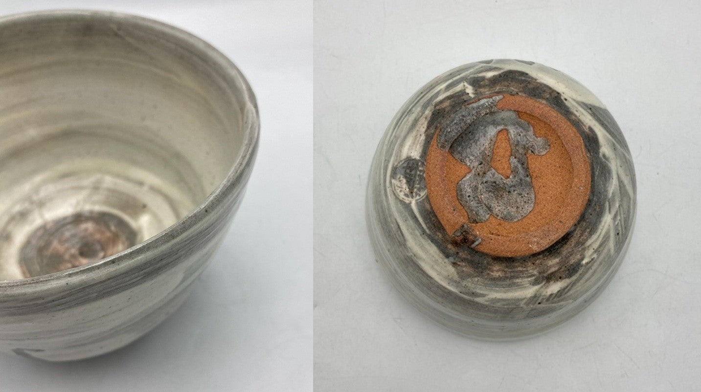 はなせ窯 小松華功 抹茶茶碗 中古 D4