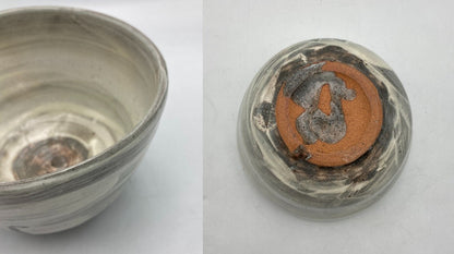 はなせ窯 小松華功 抹茶茶碗 中古 D4