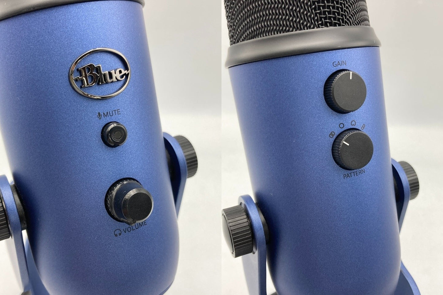 Blue yeti マルチパターン USBマイクロフォン コンデンサーマイク A00121 中古 D4