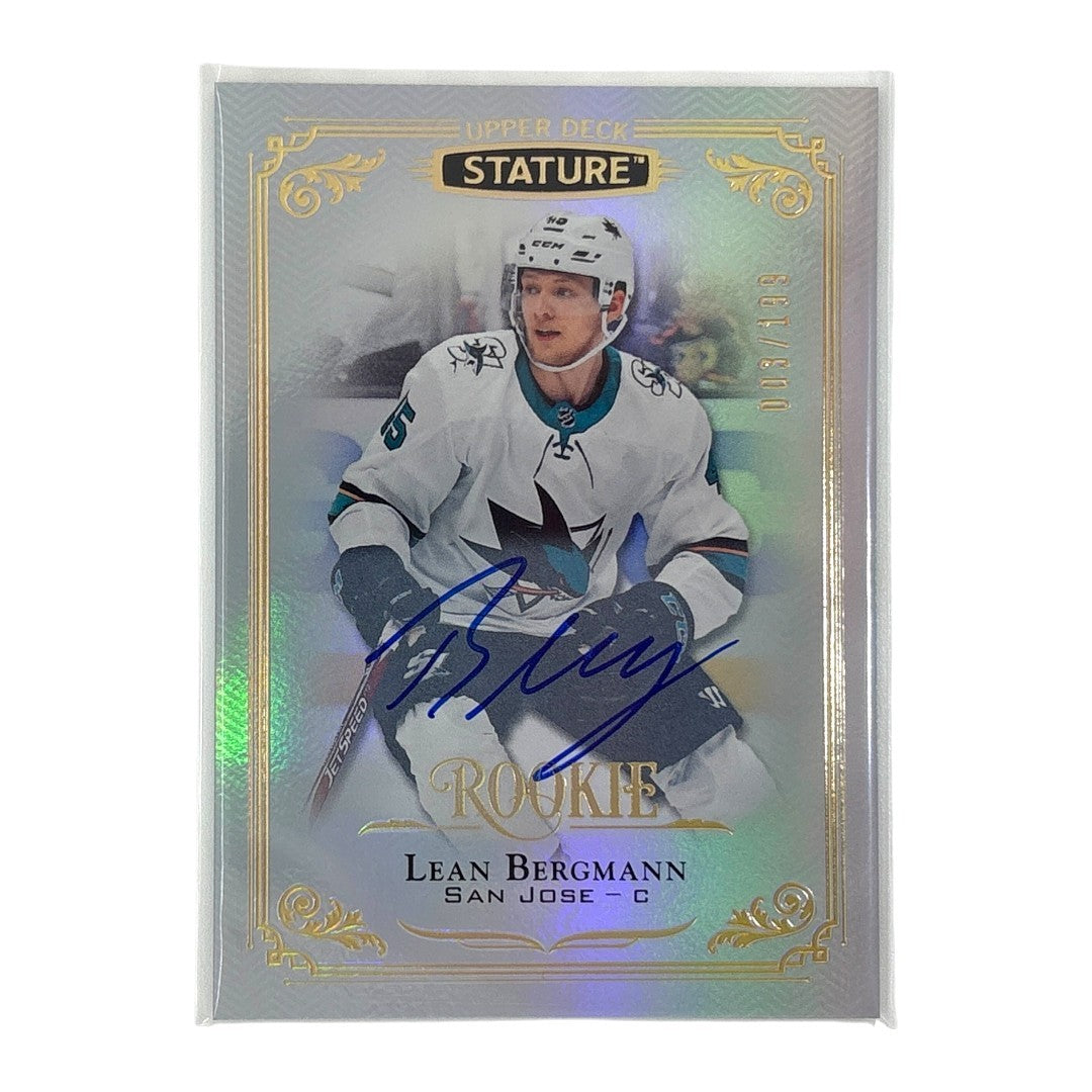 UPPER DECK NHLカード STATURE LEAN BERGMANN SAN JOSE SHARKS /199 #126 中古 IT1