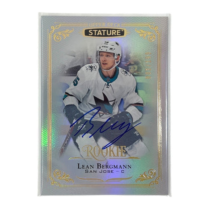 UPPER DECK NHLカード STATURE LEAN BERGMANN SAN JOSE SHARKS /199 #126 中古 IT1