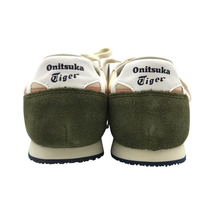 オニツカタイガー SERRANO スニーカー メンズ ローカット セラーノ COZY PINK/MIKAN ORANGE 28.5cm 中古 T1