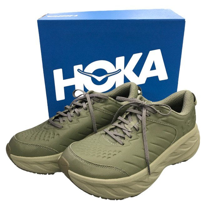 HOKA ホカ スニーカー メンズ オールシーズン ローカット オリーブヘイズ 29㎝ 中古 M1