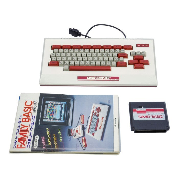 Nintendo 任天堂 ファミリーコンピュータ専用 FAMILY BASIC ファミリーベーシック HVC-007 HVC-BS 中古 a1