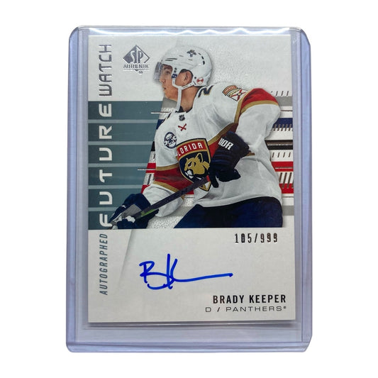 UPPER DECK NHLカード SP AUTHENTIC BRADY KEEPER PANTHERS 105/999 #167 中古 IT2
