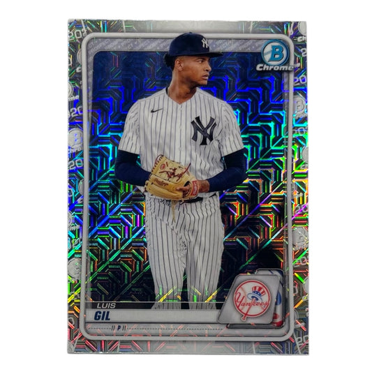 TOPPS MLBカード BOWMAN CHROME LUIS GIL NEW YORK YANKEES #BD-132 中古 IT2