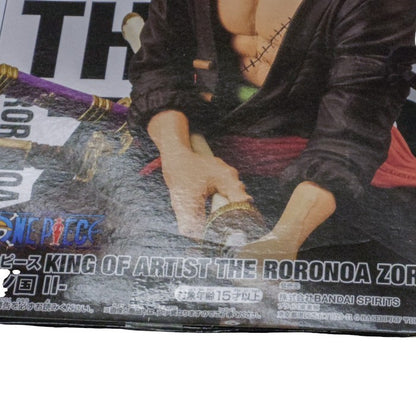 未開封品 BANPRESTO ワンピース KING OF ARTIST THE RORONOA ZORO -ワノ国 II- ロロノア・ゾロ 全一種 中古 a1
