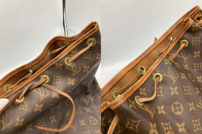 LOUIS VUITTON ルイヴィトン モノグラム プチ・ノエ  巾着 ショルダーバッグ M42226 中古 D4