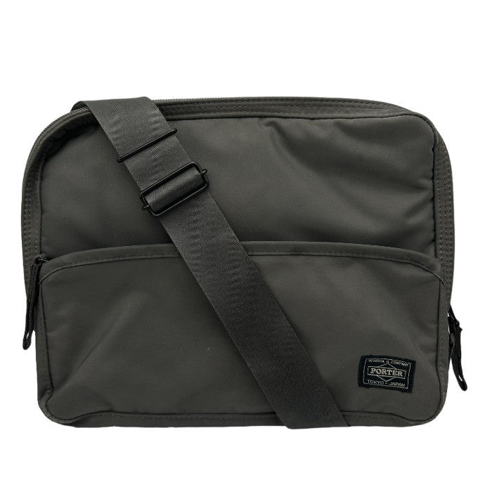 PORTER ポーター ドライブ ショルダーバッグ ナイロン メンズ 鞄 肩掛け 斜め掛け 中古 W４