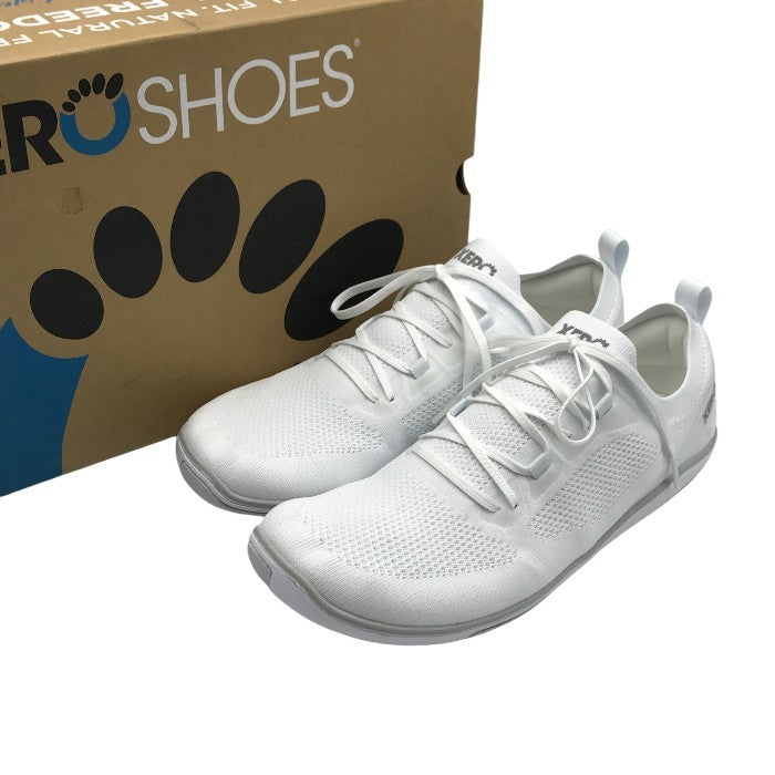 XERO SHOES ゼロシューズ Nexus Knit スニーカー メンズ ローカット ニット トレーニング ホワイト 28.5cm 中古 T1