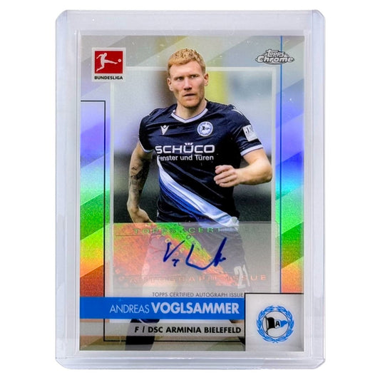 TOPPS サッカーカード CHROME ANDREAS VOGLSAMMER ARMINIA BIELEFELD #BCA-AVO 中古 IT1