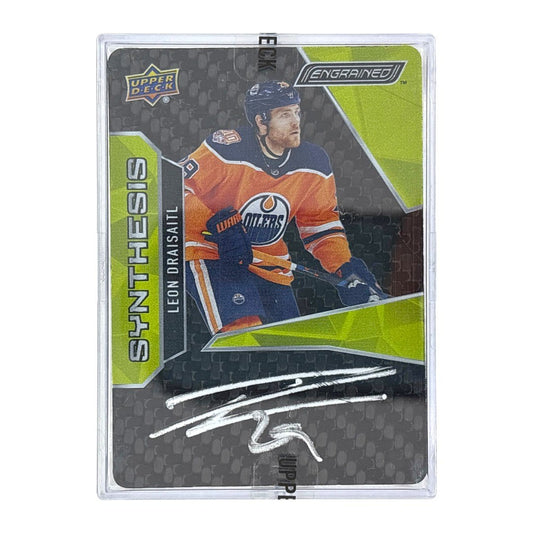 未開封品 UPPER DECK NHLカード ENGRAINED LEON DRAISAITL OILERS #SA-LD 中古 IT1