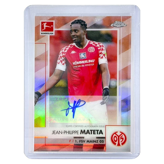 TOPPS サッカーカード CHROME JEAN-PHILIPPE MATETA MAINZ 05 #BCA-JPMA 中古 IT1