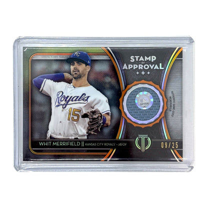 TOPPS MLBカード TRIBUTE WHIT MERRIFIELD KANSAS CITY ROYALS 09/25 #SOA-WM 中古 IT1