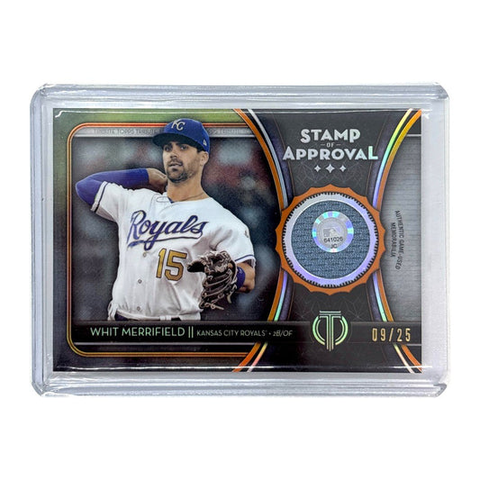TOPPS MLBカード TRIBUTE WHIT MERRIFIELD KANSAS CITY ROYALS 09/25 #SOA-WM 中古 IT1