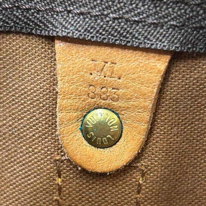 LOUIS VUITTON ルイヴィトン モノグラム キーポル バンドリエール 60 ボストンバッグ M41412 ショルダー ハンドバッグ 大きい 旅行 ブランド 鞄 中古 W４