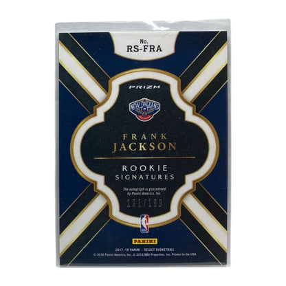 PANINI NBAカード SELECT PRIZM FRANK JACKSON NEW ORLEANS PELICANS /199 #RS-FRA 中古 IT2