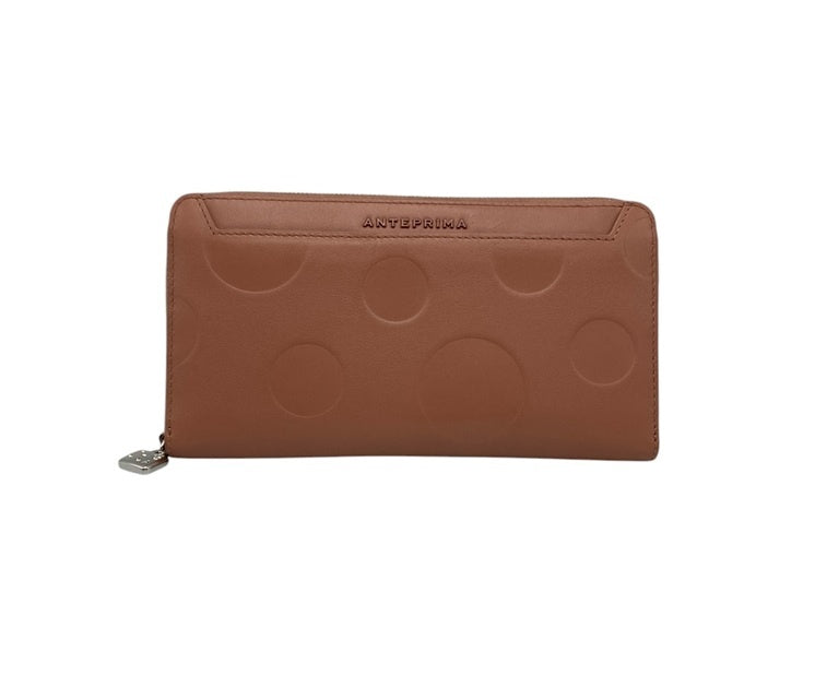 ANTEPRIMA アンテプリマ ポワ ロングウォレット ラウンドファスナー長財布 中古 D4