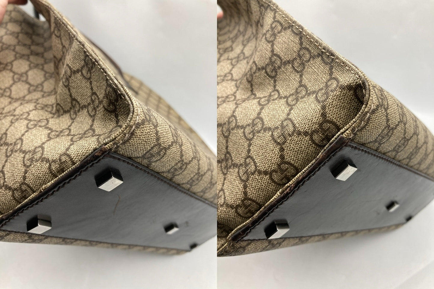 GUCCI グッチ GGスプリーム トートバッグ 91249 中古 D4