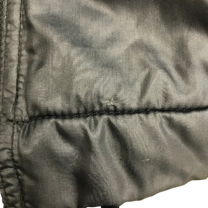 DIRK BIKKEMBERGS ダークビッケンバーグ ジャケット メンズ ナイロン 襟レザー ブラック 48サイズ 中古 T1