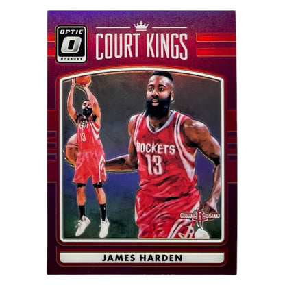 PANINI NBAカード DONRUSS OPTIC PRIZM JAMES HARDEN HOUSTON ROCKETS #9 中古 IT2